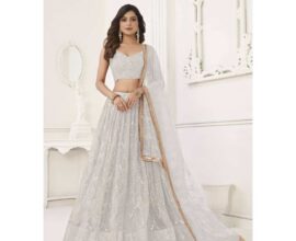 White Lehenga Choli